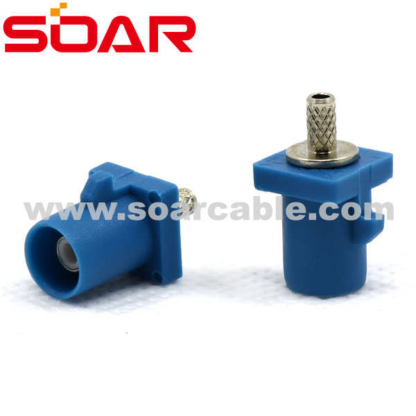 Code Z FAKRA SMB Stright Plug Crimp (6602NTGXXZ1)