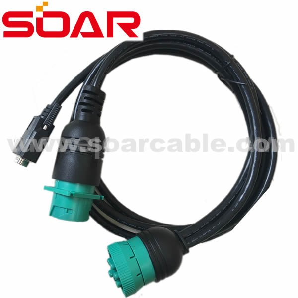 J1939S-P080+J1939P-P080 Y cable